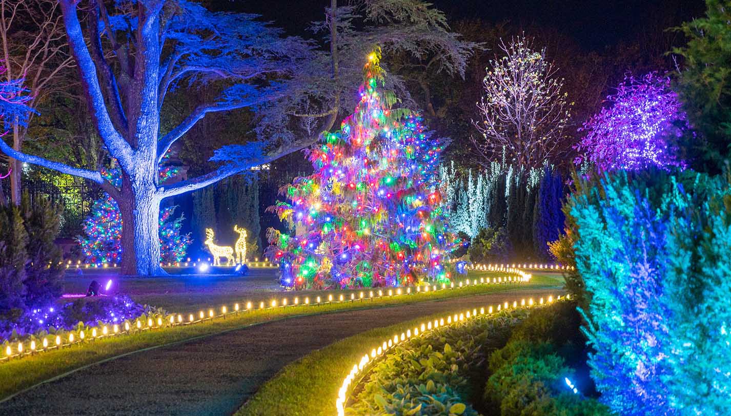 Sparkling Lights at The Breakers Newport Mansions