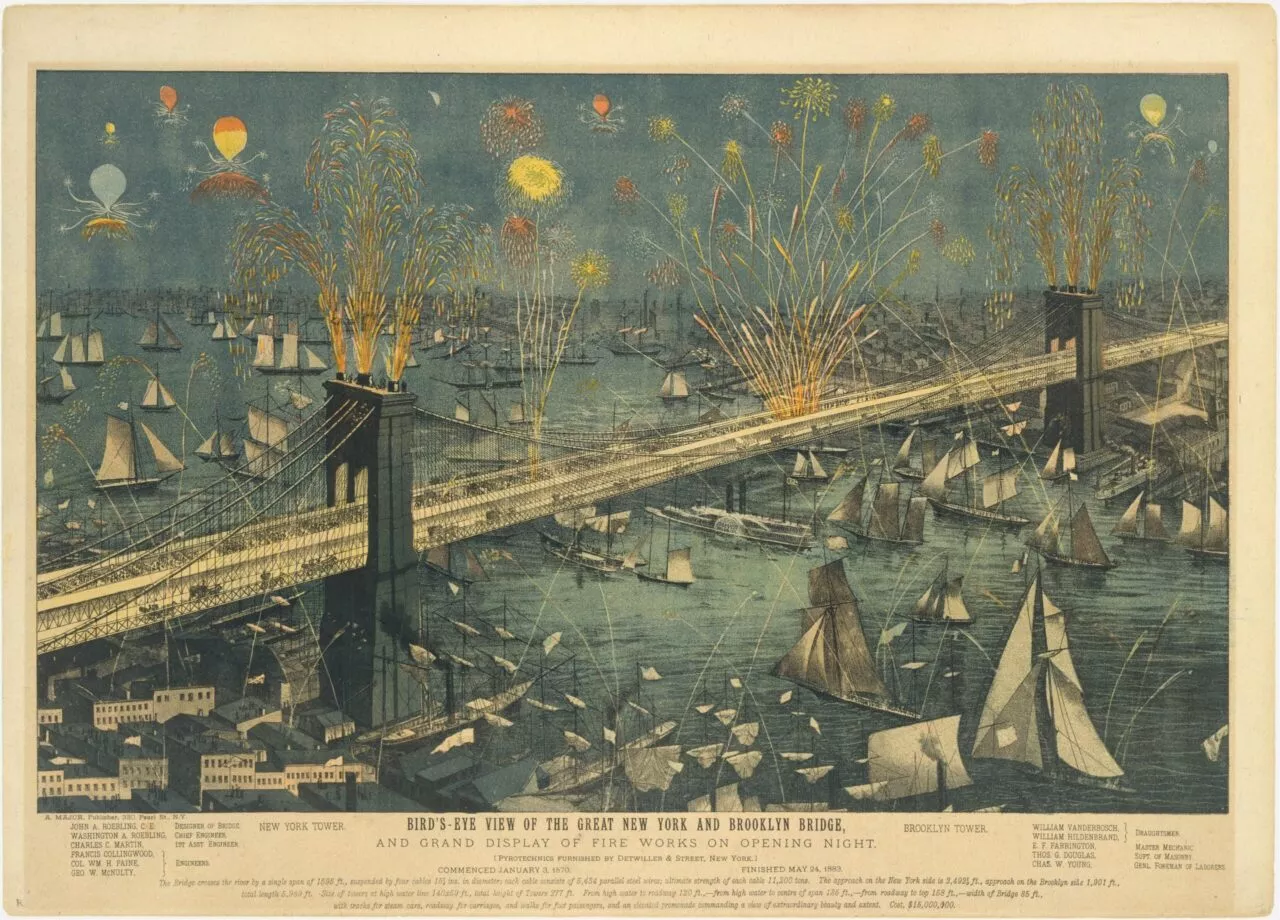 Brooklyn Bridge Opening Night
