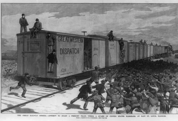 Great Railroad Strike Image