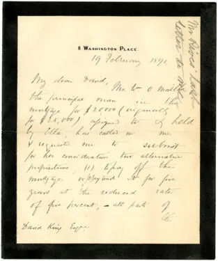 Kingscote mourning stationery PSNCA.H.021.182A